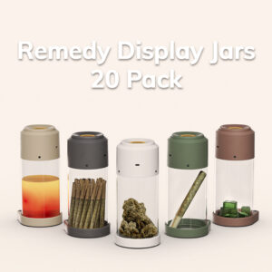Remedy Display Jars - 20 Pack